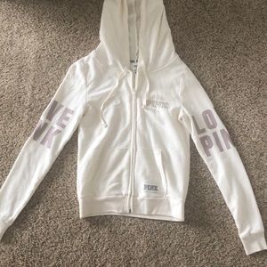 Victoria’s Secret Pink Zip-up Sweatshirt